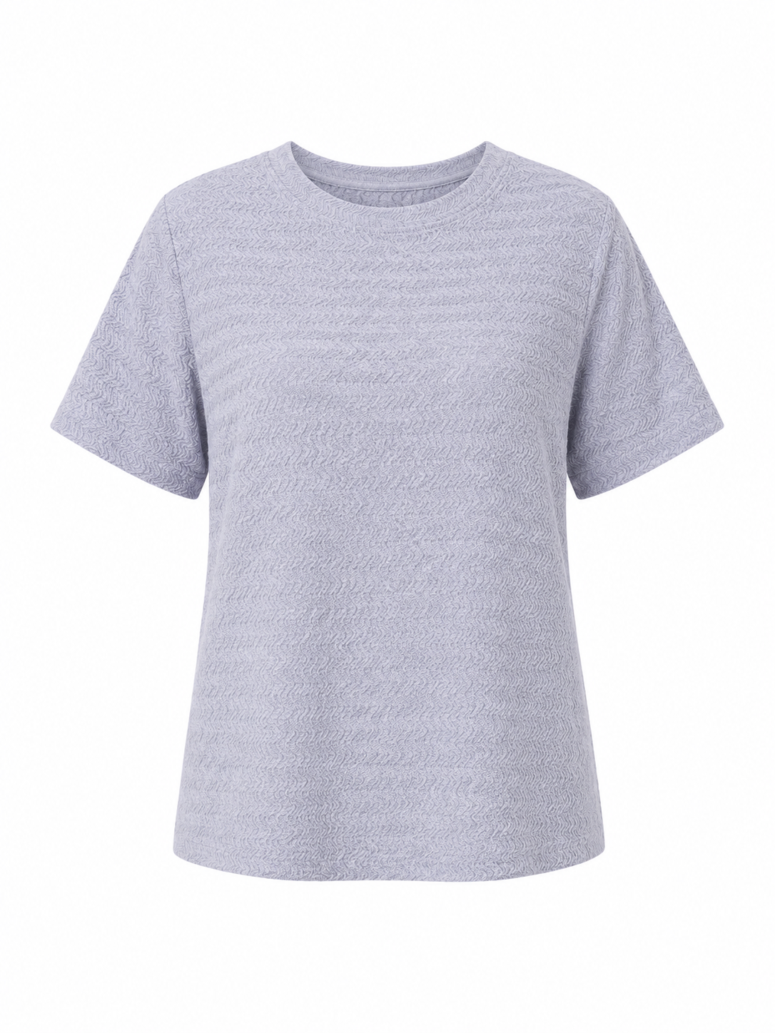 Lavender textured wave top