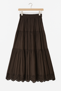 Boho Crinkle Maxi Skirt