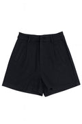 Black Tailored Shorts
