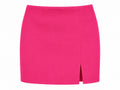 Women’s elegant fuchsia pencil mini skirt