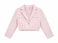 Women’s cropped tailored blazer