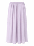 Elegant lavender maxi skirt