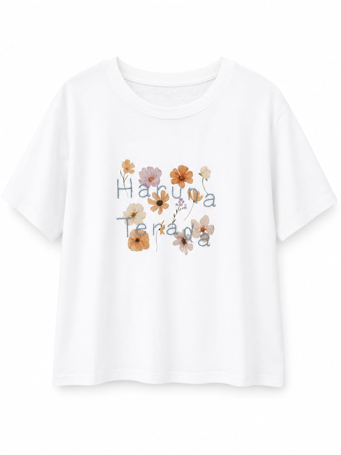 Women floral graphic cotton t-shirt