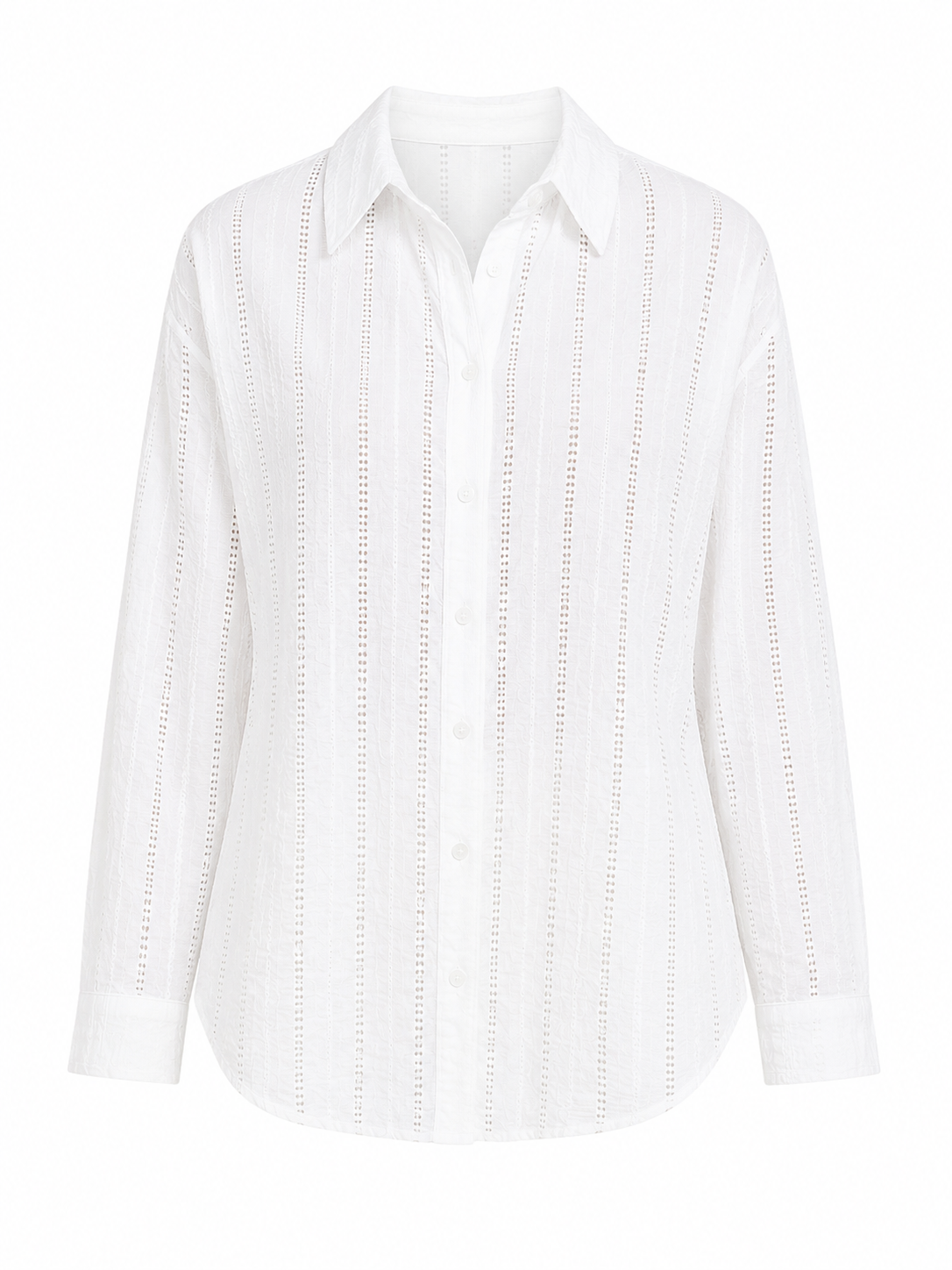 Ivory breeze textured shirt